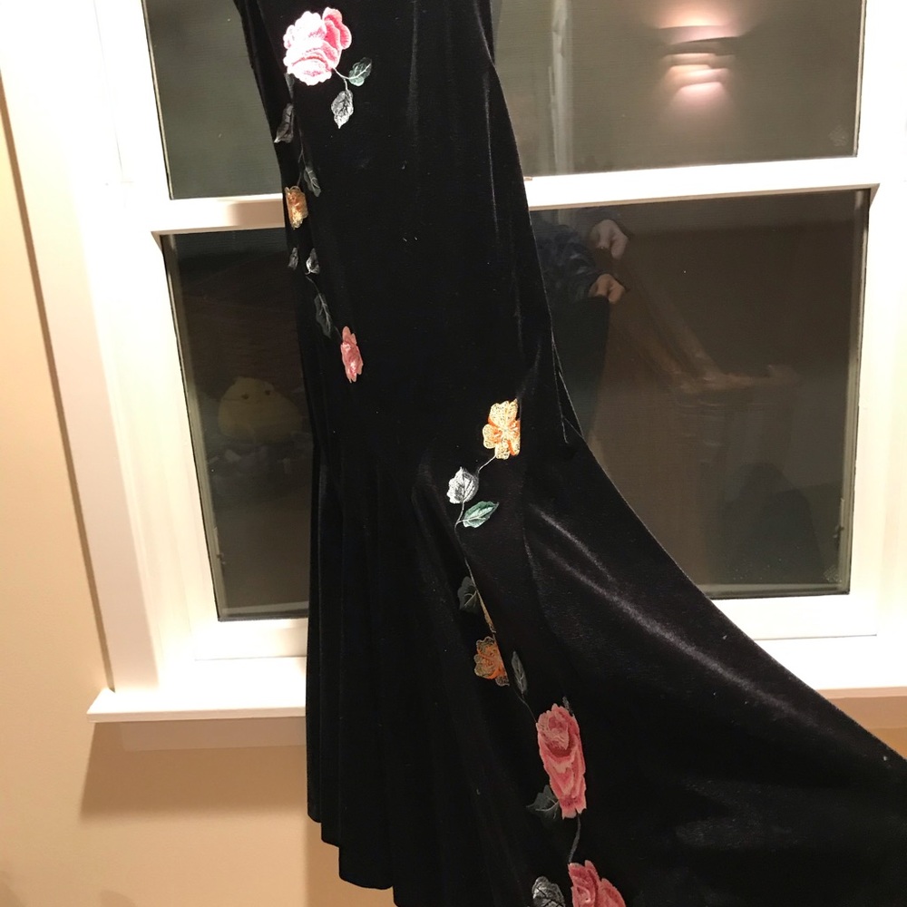 Blackvelvet embroidered Betsey Johnson Vintage new